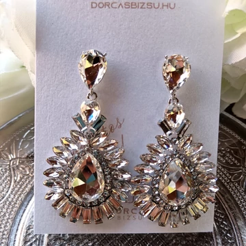 Alkalmi csodaköves fülbevaló