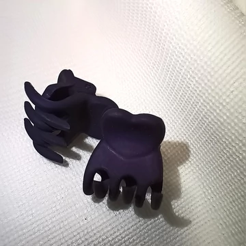 Kaucsuk törhetetlen hajcsat _mini lila