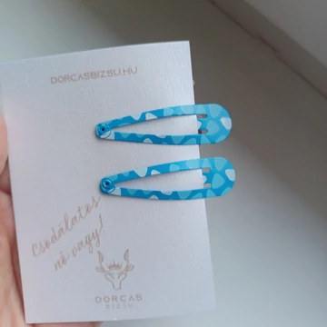 Mintás csit csat_ kék